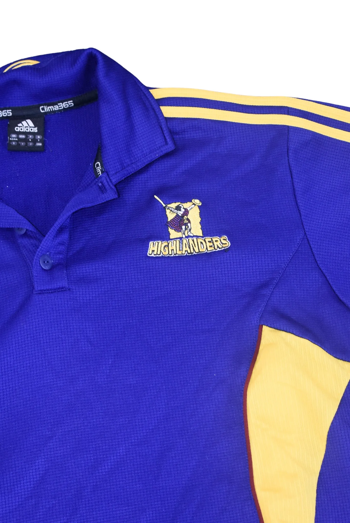 Adidas Highlanders rugby supporters polo, XL