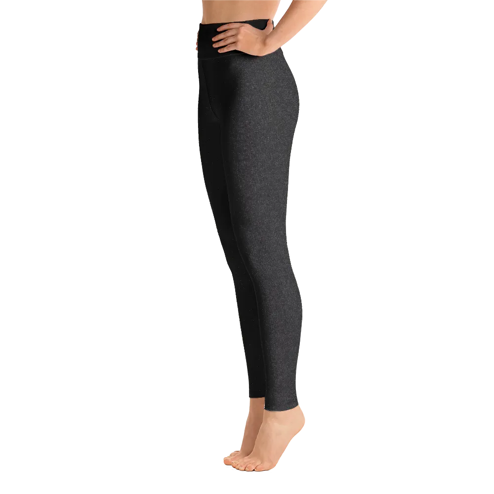 Black Denim Jean 249 Yoga Pants