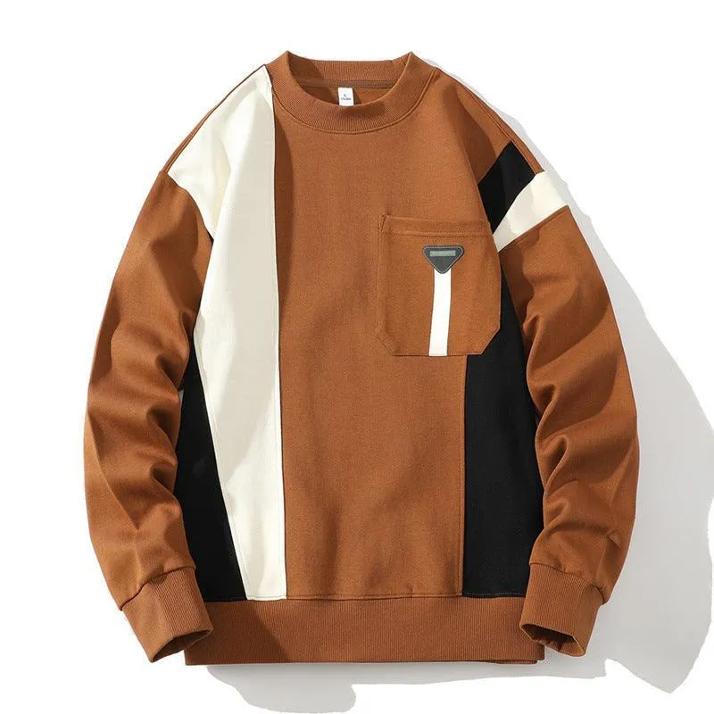 Brand Casual Round Neck Sweater