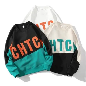 Brand Casual Round Neck Sweater
