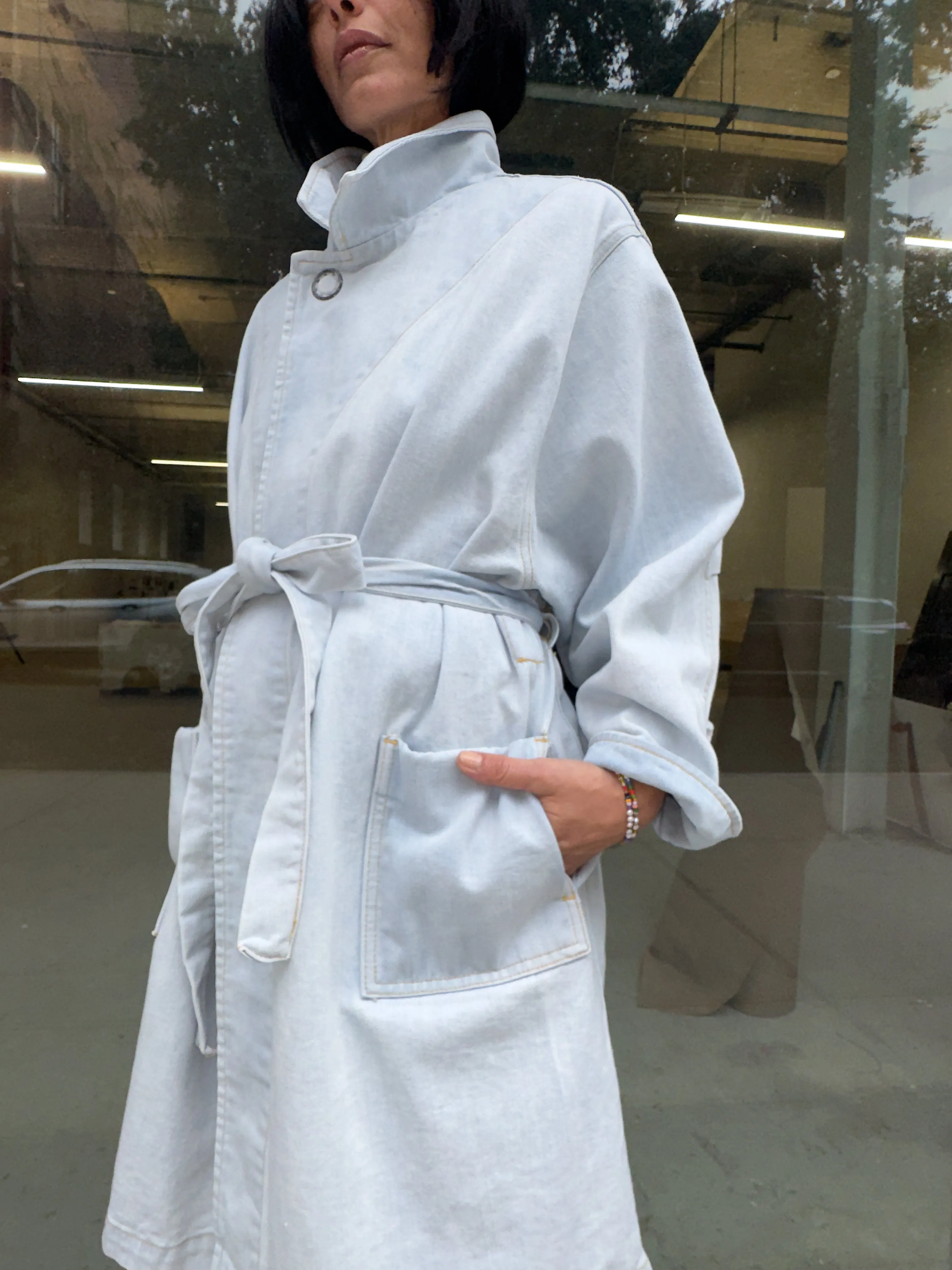 Car Coat • Super Bleach Indigo