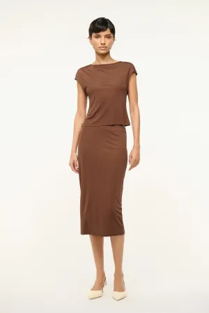CHANA SKIRT | DARK OAK