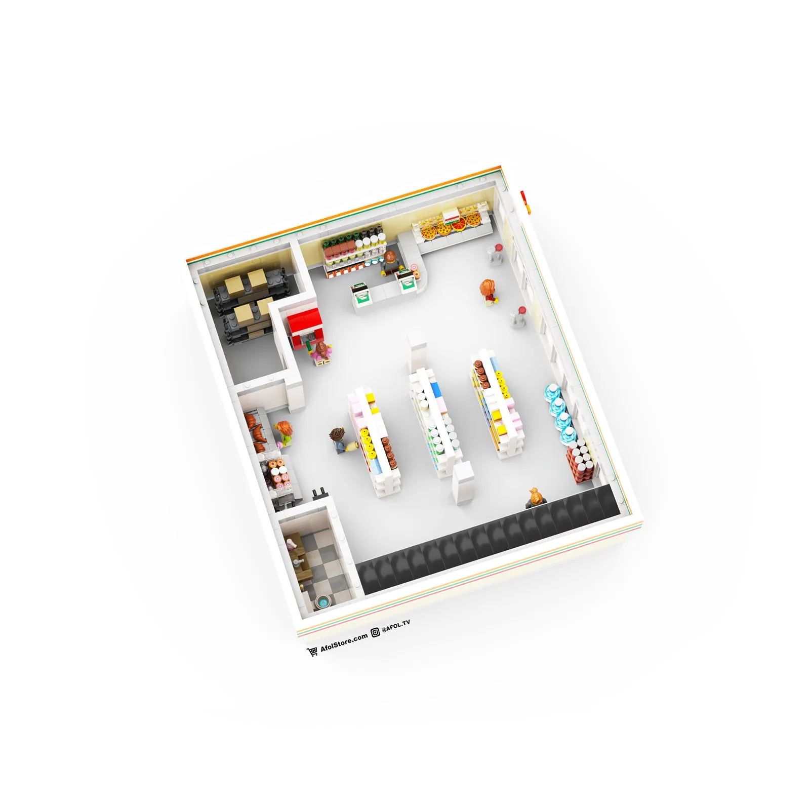 Convenience Store Interior Buildout Instructions (7 Eleven)