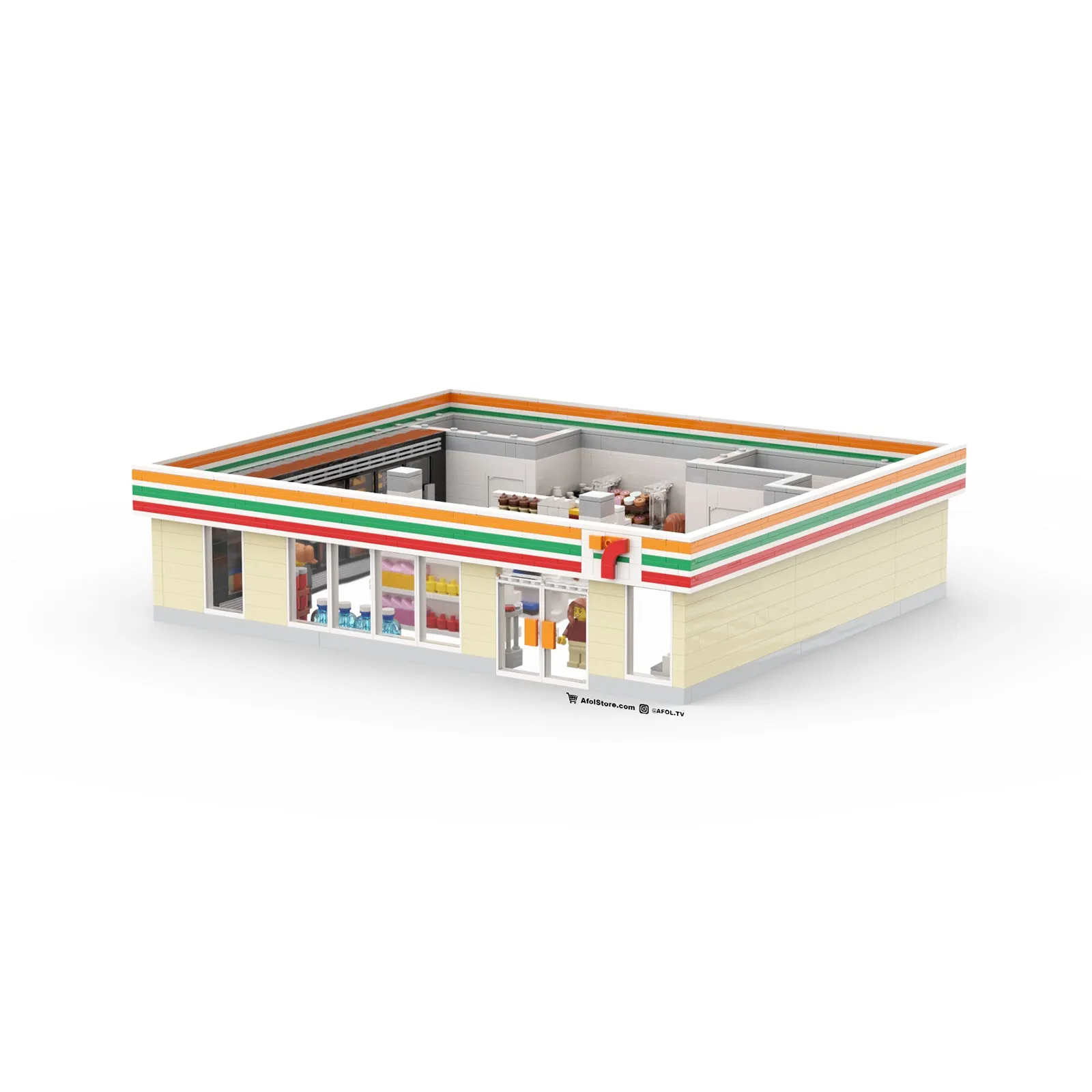 Convenience Store Interior Buildout Instructions (7 Eleven)