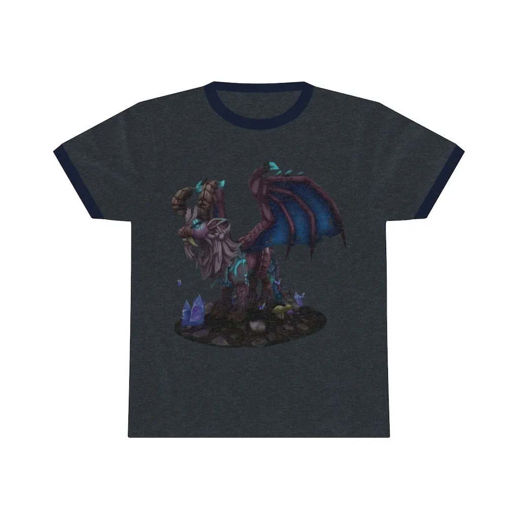 Deviant Dungeon Lurker Unisex Ringer Tee