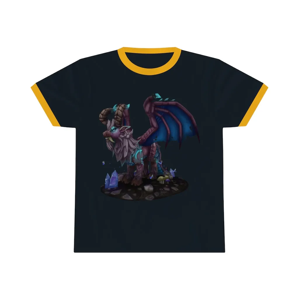 Deviant Dungeon Lurker Unisex Ringer Tee