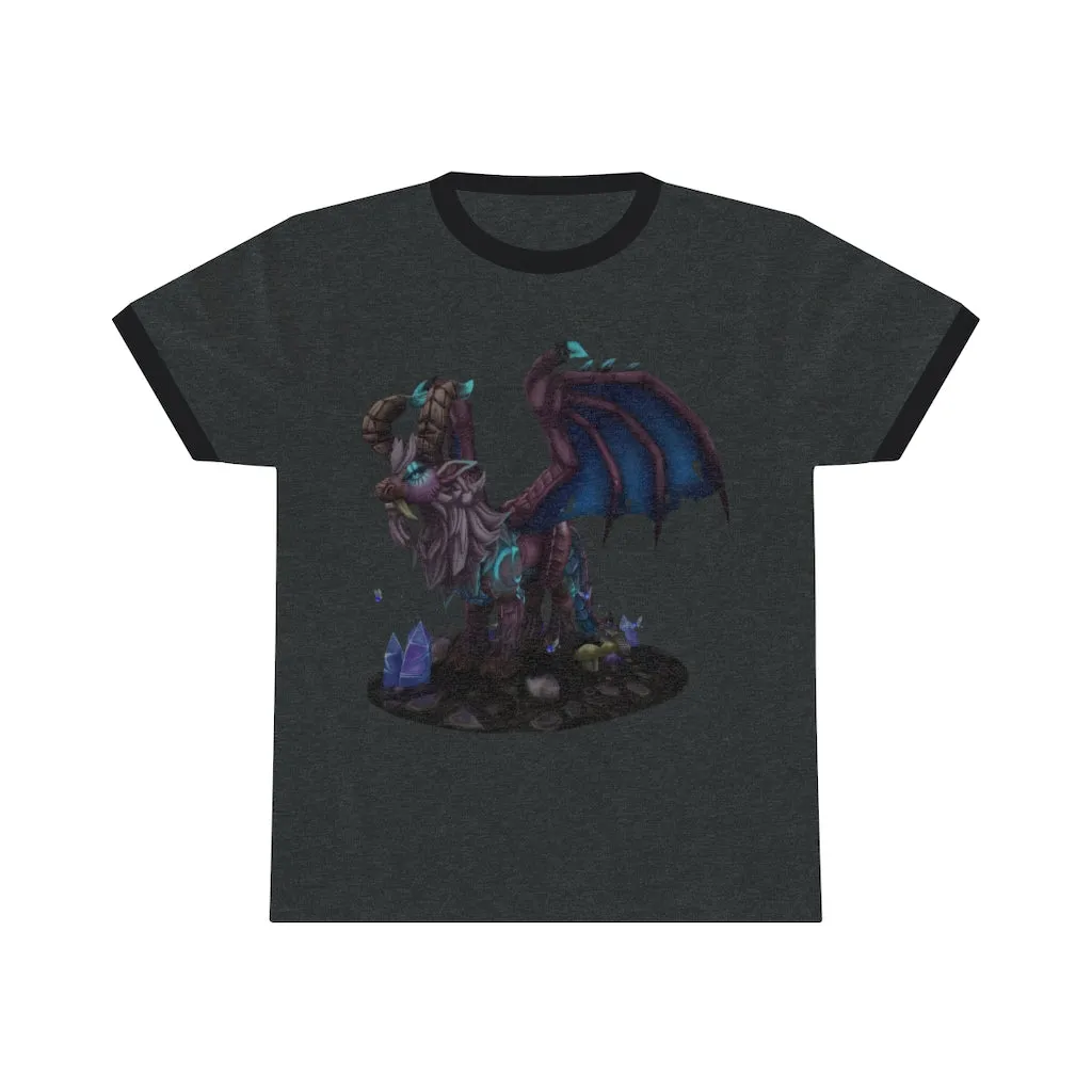 Deviant Dungeon Lurker Unisex Ringer Tee