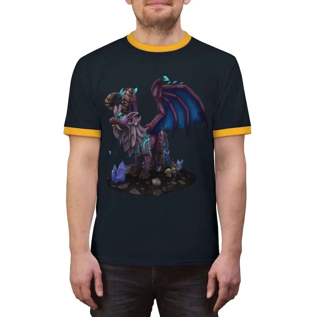 Deviant Dungeon Lurker Unisex Ringer Tee