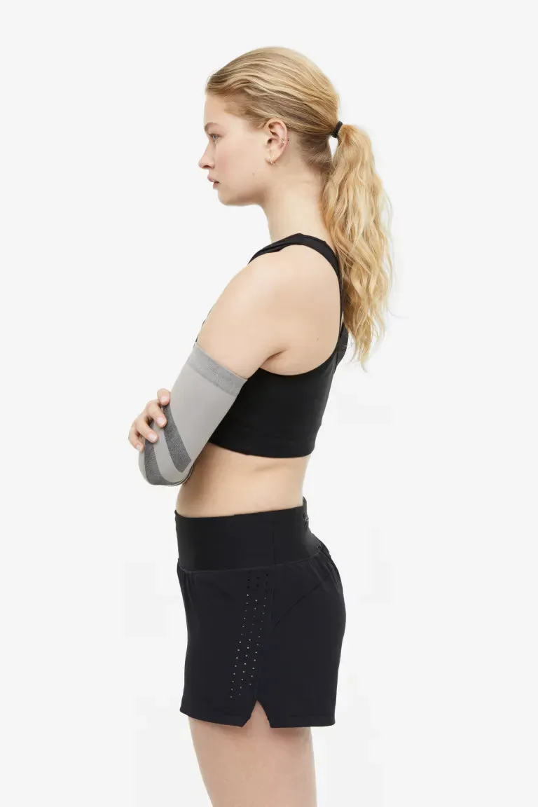 DryMove double track shorts H&M, black