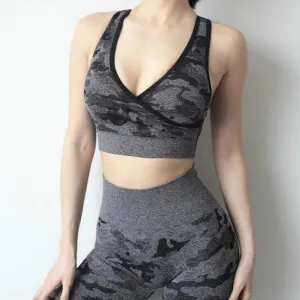 Energetic Cromulent Warrior Seamless Athleisure Wear Sports Bra