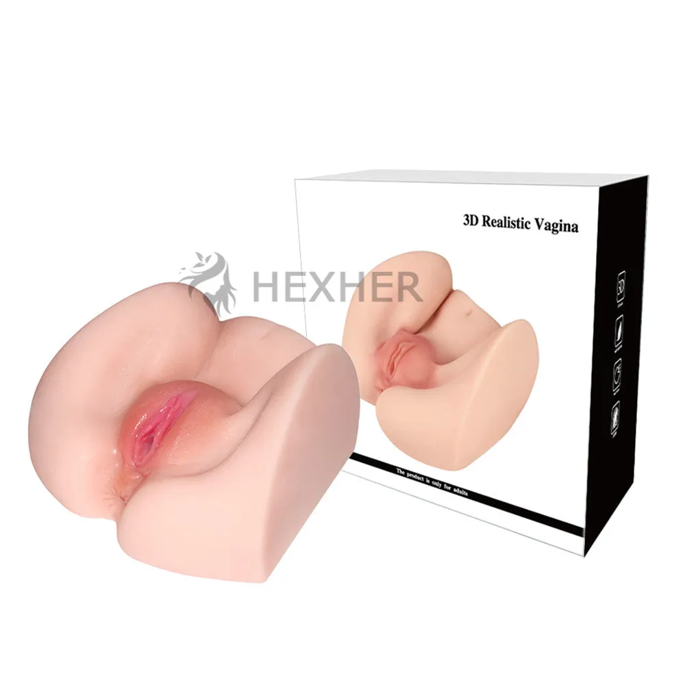 Exquisite Butt Doll Pleated Anal & True Pussy Sex