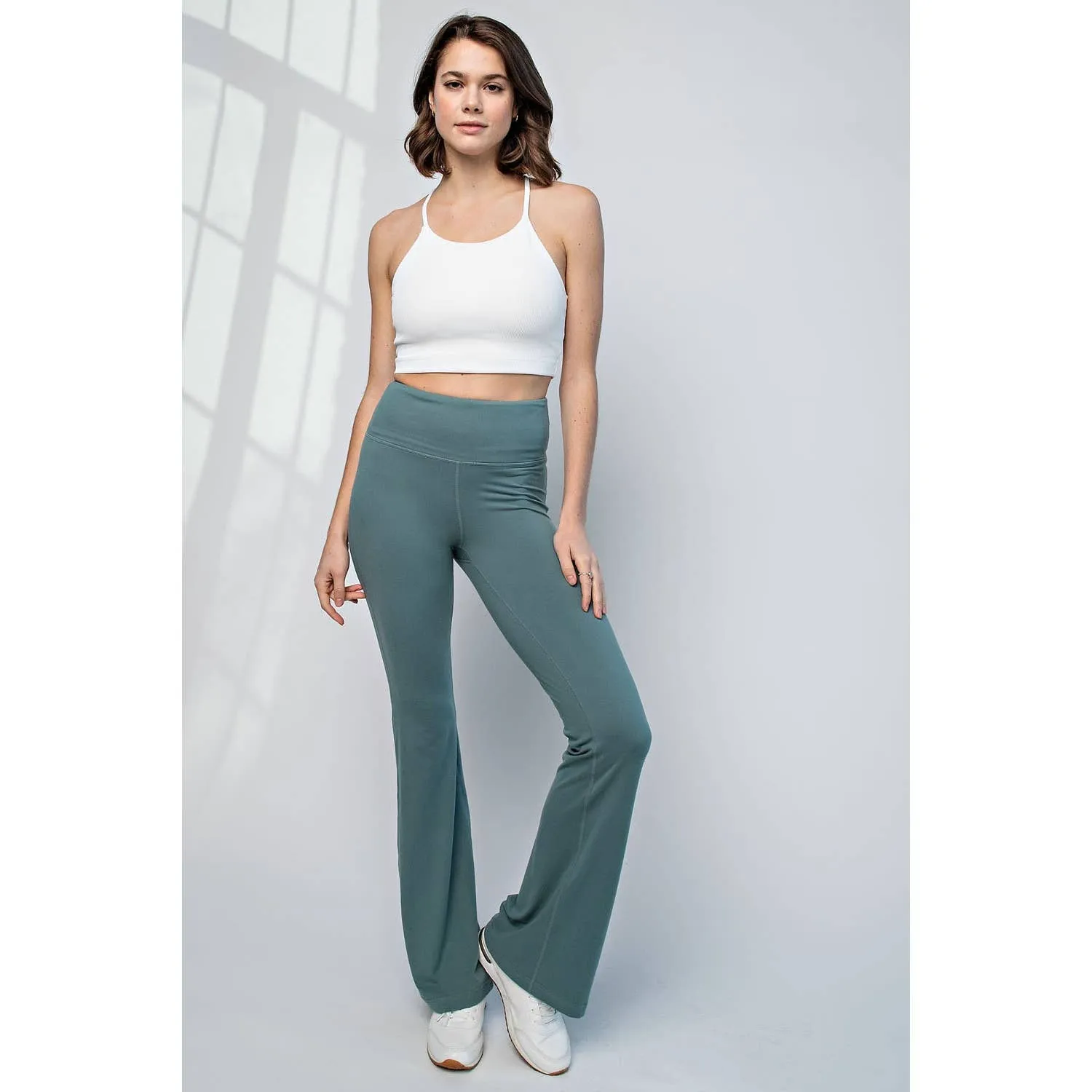 FLARED YOGA PANTS