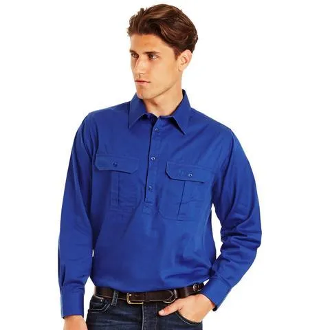 Jacaranda Half Button - Light Weight