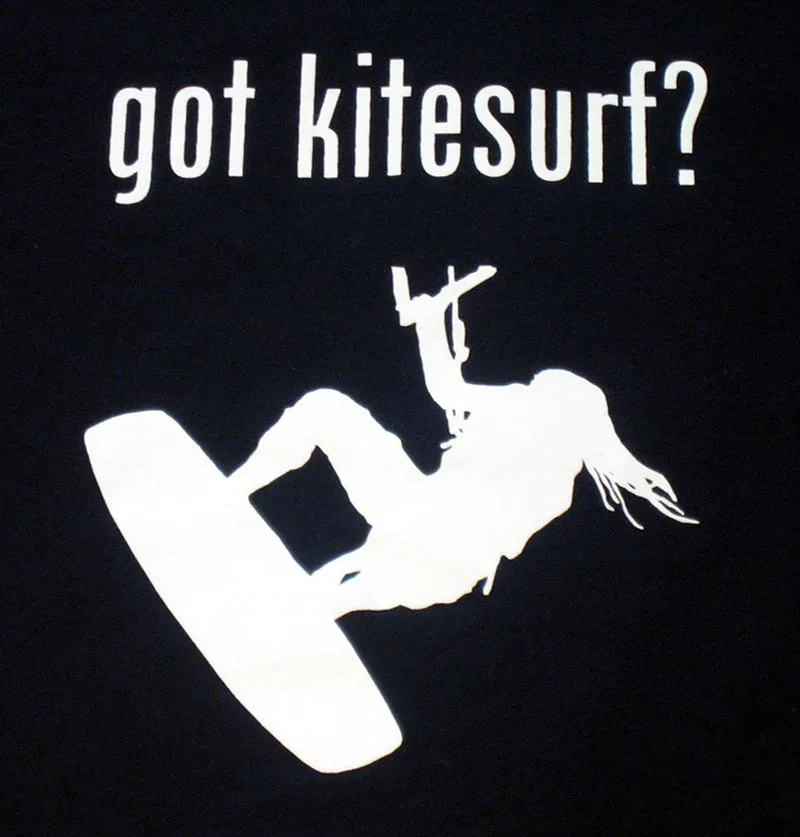 Kiteboarding T-Shirt Tops Kite Surf Kitesurfing Got Kitesurf Short Sleeve M L XL