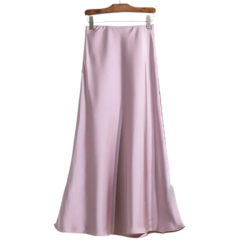 Kvinnors ttika Satin Fishtail kjol