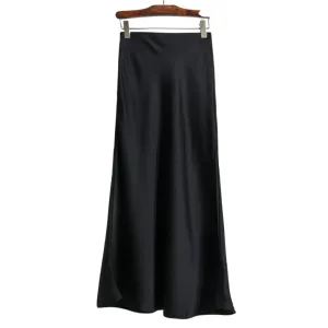 Kvinnors ttika Satin Fishtail kjol