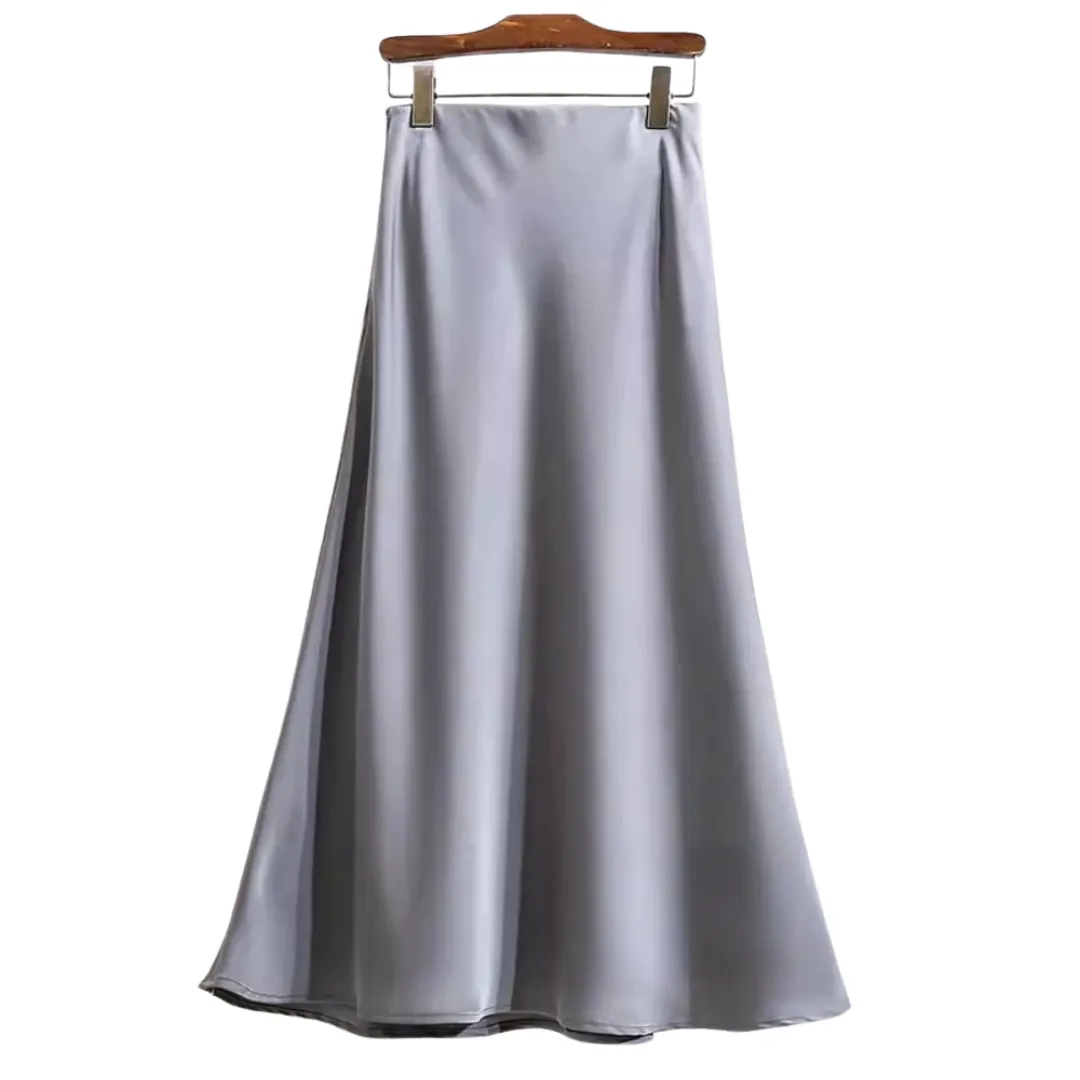 Kvinnors ttika Satin Fishtail kjol