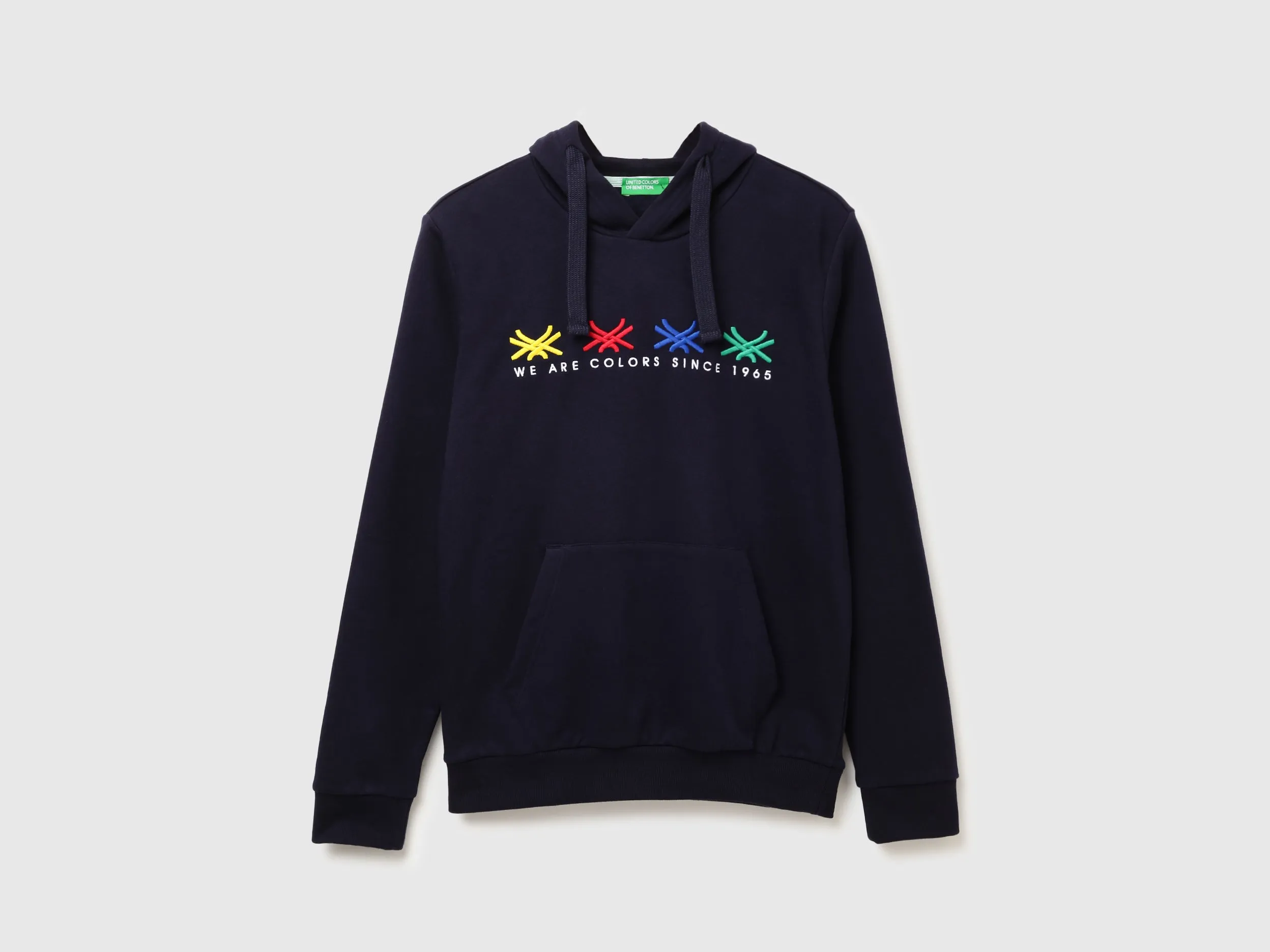 Men Brand Logo Hooded Sweatshirt