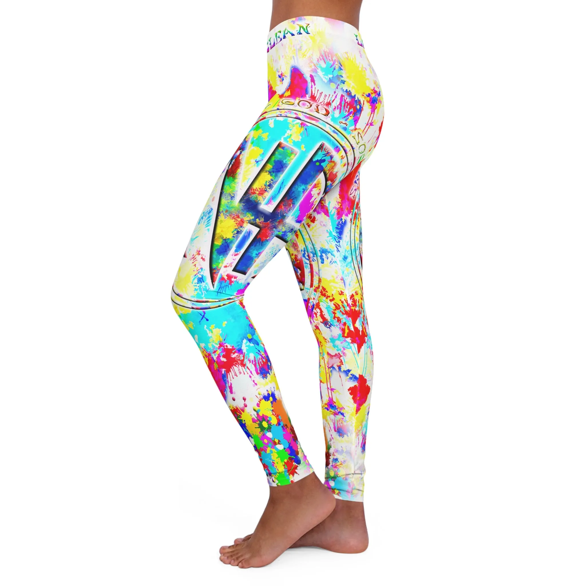 Splattered Symbol Women's Leggings
