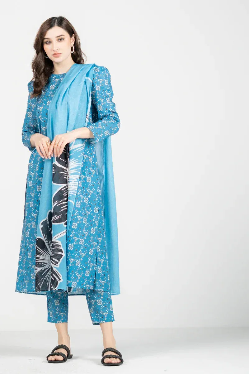 Unstitched Spring Vol 01 '24 - Serene 3 Piece