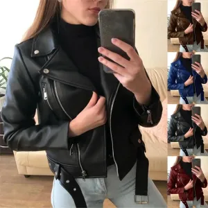 Wendela  Elegant Leather Jacket