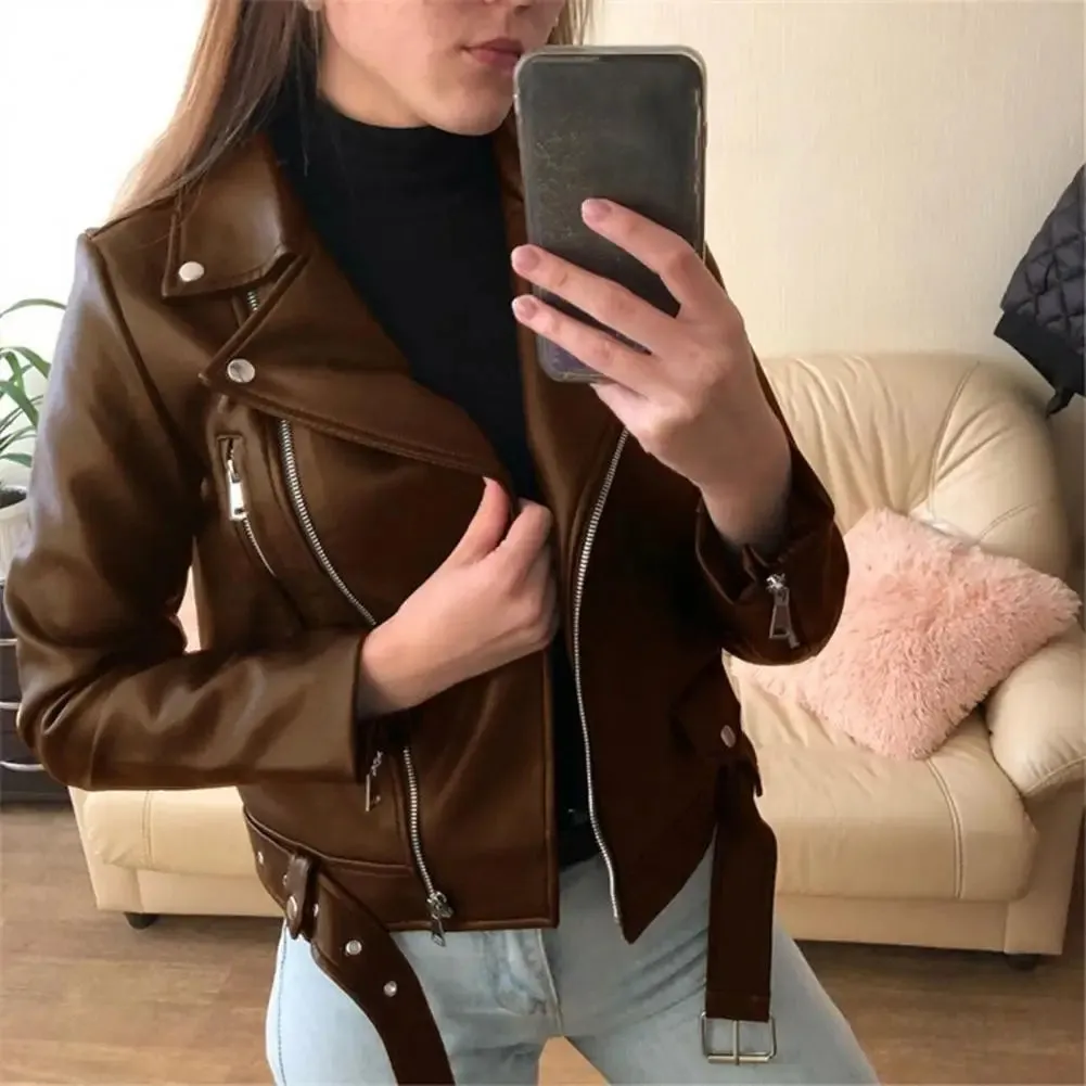 Wendela  Elegant Leather Jacket