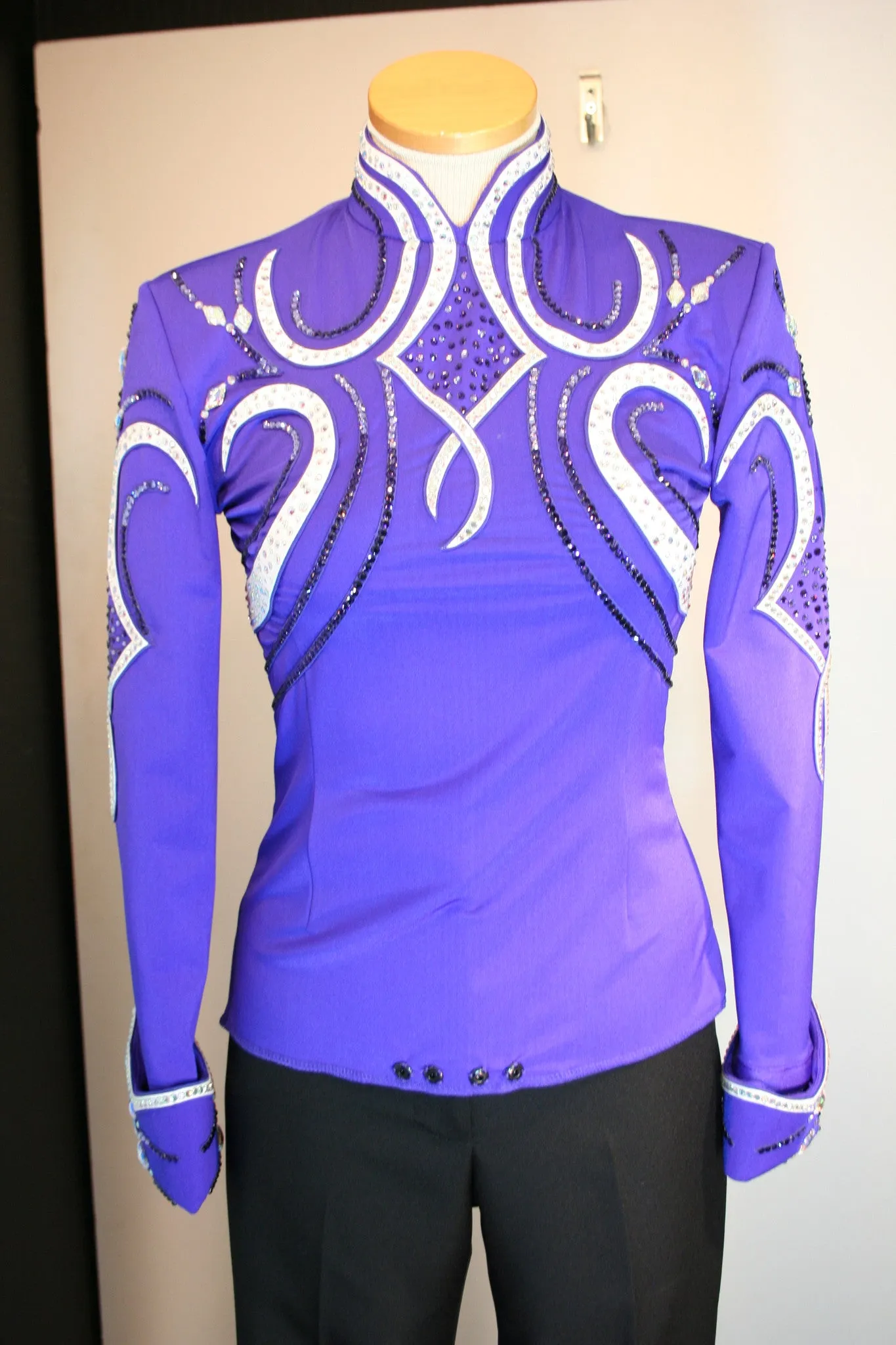 Zodiac Purple Horsemanship Outfit, Ladies S 1534ABCD