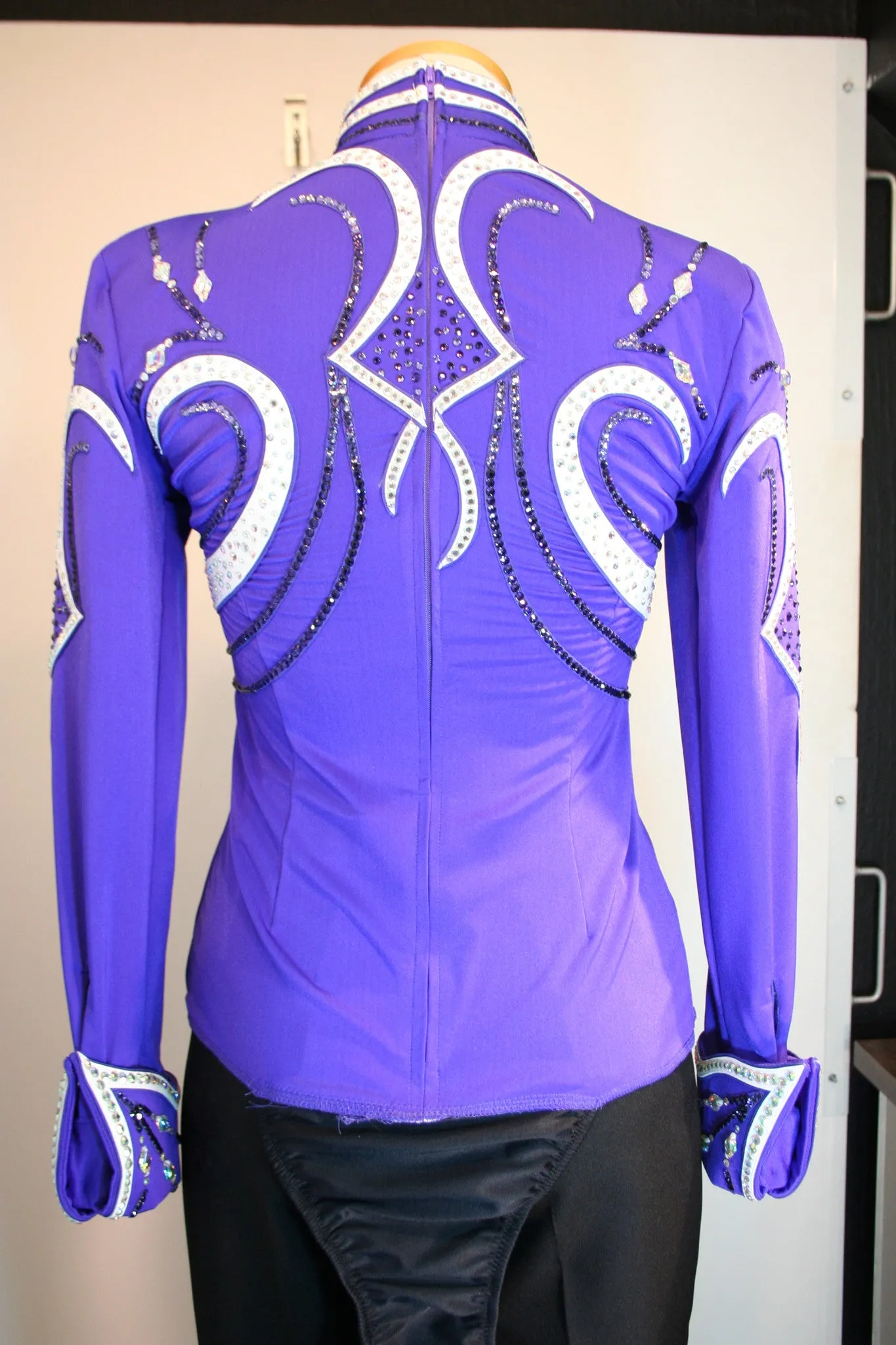 Zodiac Purple Horsemanship Outfit, Ladies S 1534ABCD